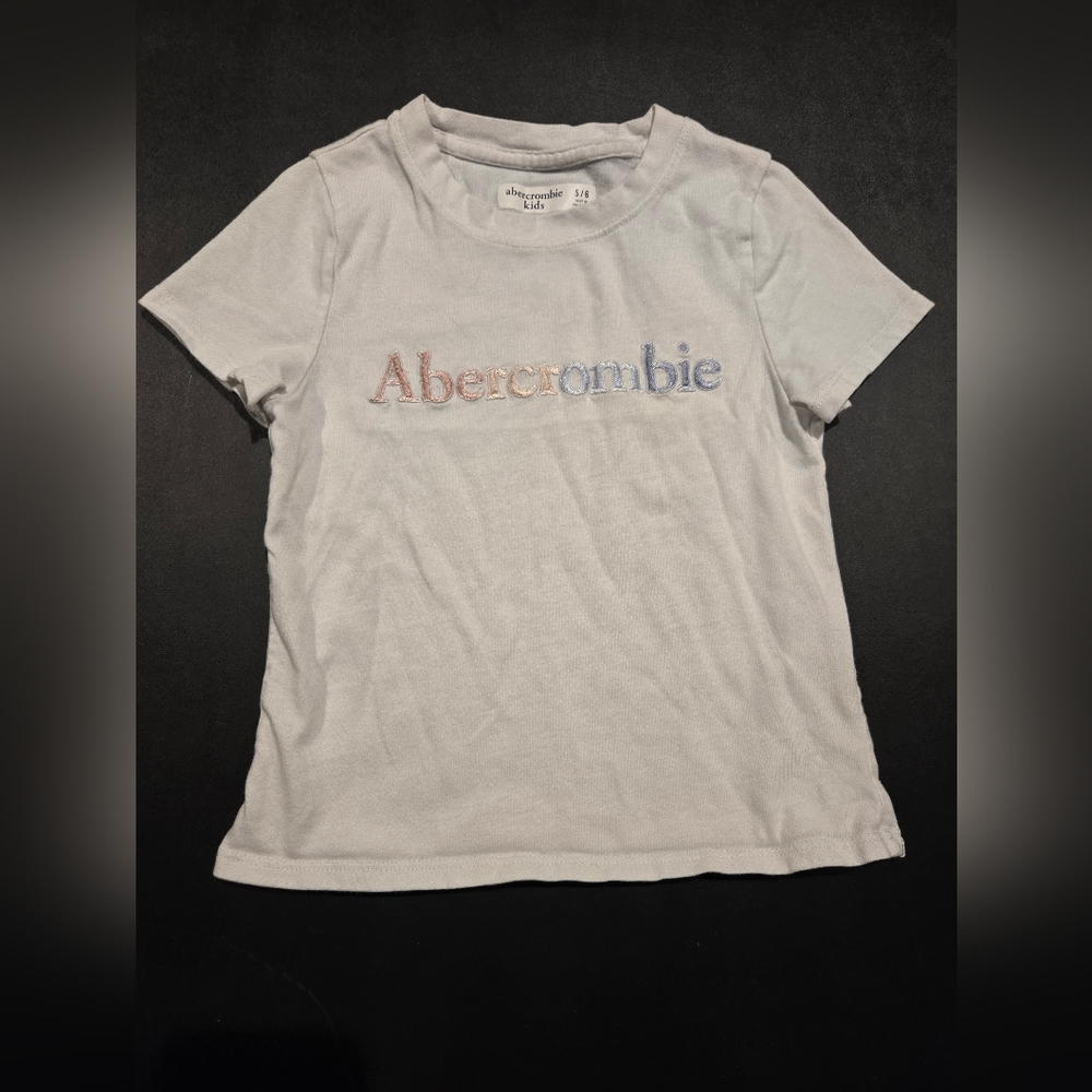 Abercrombie Girls brand tee 5/6